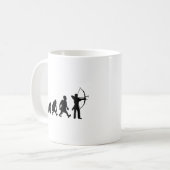 アーチェリーダーウィン コーヒーマグカップ (正面左)