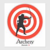 アーチェリーデザインコンターシール シール (シート)