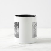 アーチェリートーナメントinボストン、MA写真 マグカップ (中央)