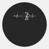 アーチェリーハートビートスポーツ弓矢の標的 ラウンドシール (正面)