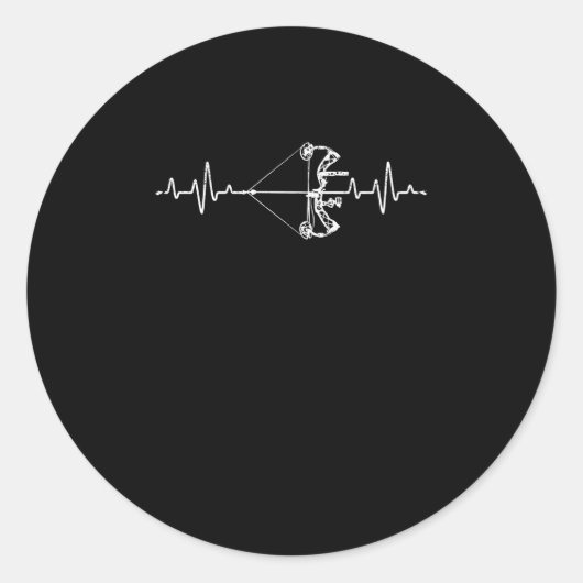 アーチェリーハートビートスポーツ弓矢の標的 ラウンドシール (正面)