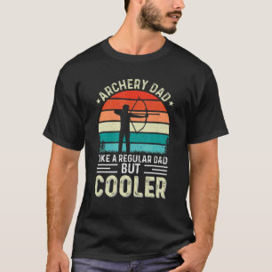アーチェリーパパパパの父親のための規則的なパパのようなD Tシャツ