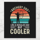 アーチェリーパパ ワインラベル (シングルラベル)