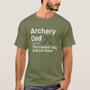 アーチェリーパパTシャツ Tシャツ
