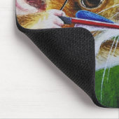 アーチェリーパーソナライズされたキャンプマウス弓&アローアート マウスパッド (コーナー)