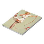 アーチェリーピンアップガール ノートパッド (回転)