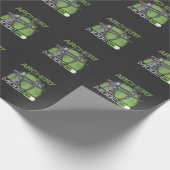 アーチェリーファンボウ射撃、 発砲スポーツ恋人 ラッピングペーパー (角)