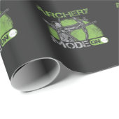 アーチェリーファンボウ射撃、 発砲スポーツ恋人 ラッピングペーパー (ロールコーナー)