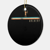 アーチェリーボウアーチャーレトロヴィンテージ複合弓 セラミックオーナメント (左)