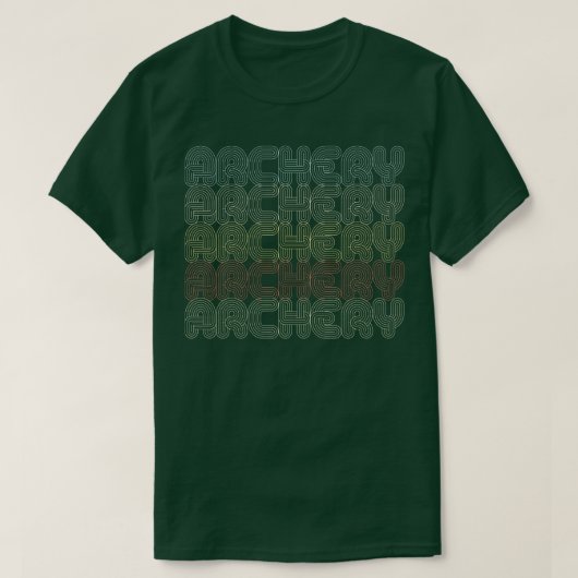 アーチェリーボウハンターアーチャー狩りギフト1 Tシャツ (デザイン正面)