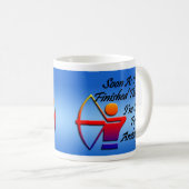 アーチェリーマグ コーヒーマグカップ (正面右)