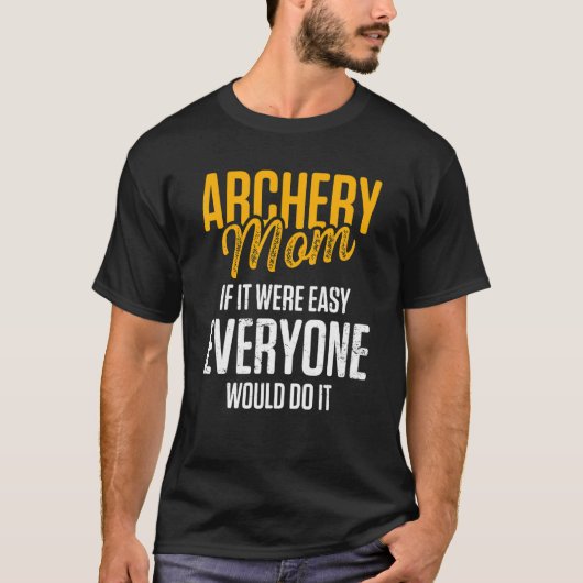 アーチェリーママ母2 Tシャツ (正面)
