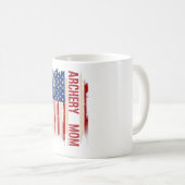 アーチェリーママ コーヒーマグカップ (正面右)