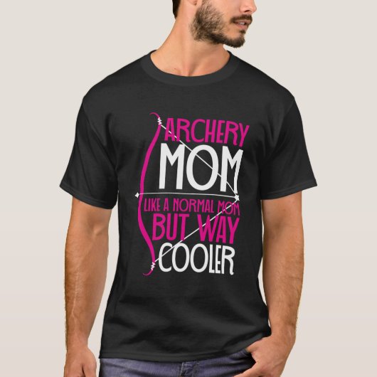 アーチェリーママ Tシャツ (正面)