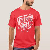 アーチェリーママTシャツ Tシャツ (正面)