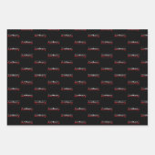 アーチェリーモダンミニマル芸術 – グラフィックアーチ ラッピングペーパーシート (正面2)