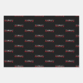 アーチェリーモダンミニマル芸術 – グラフィックアーチ ラッピングペーパーシート (正面)