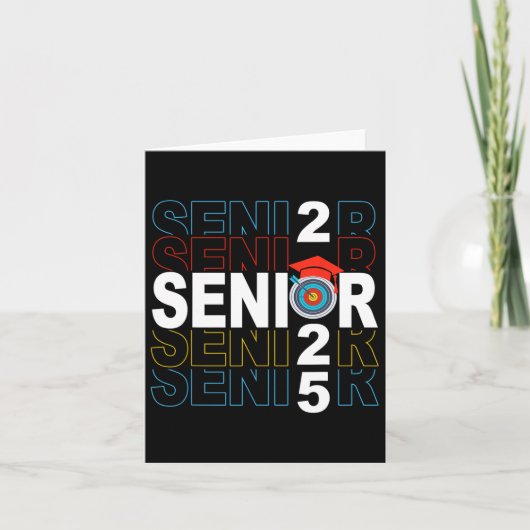 アーチェリー上級 2025 アーチェリー卒業クラス 2025 カード (正面)