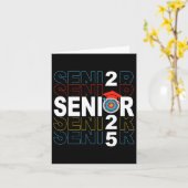 アーチェリー上級 2025 アーチェリー卒業クラス 2025 カード (黄色い花)