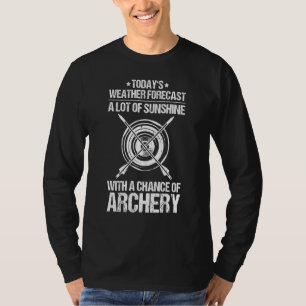 アーチェリー予報射手 Tシャツ