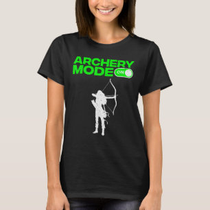 アーチェリー子供へメンズボウハンター Tシャツ
