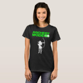 アーチェリー子供へメンズボウハンター Tシャツ (正面フル)