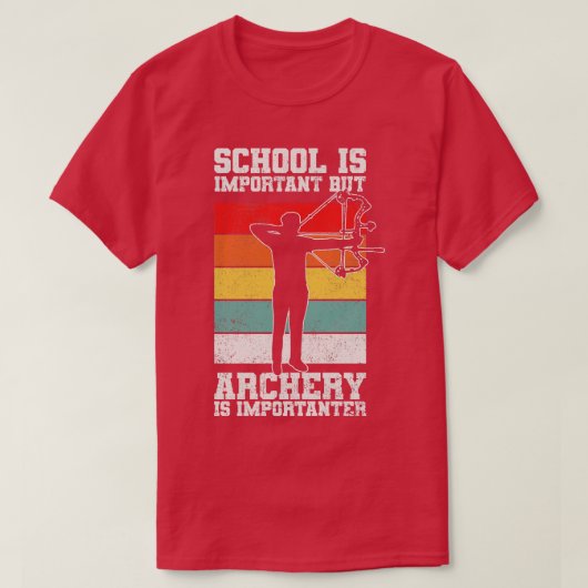 アーチェリー射手(6) Tシャツ (デザイン正面)