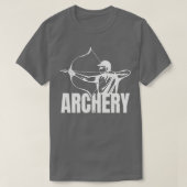 アーチェリー射手 Tシャツ (デザイン正面)