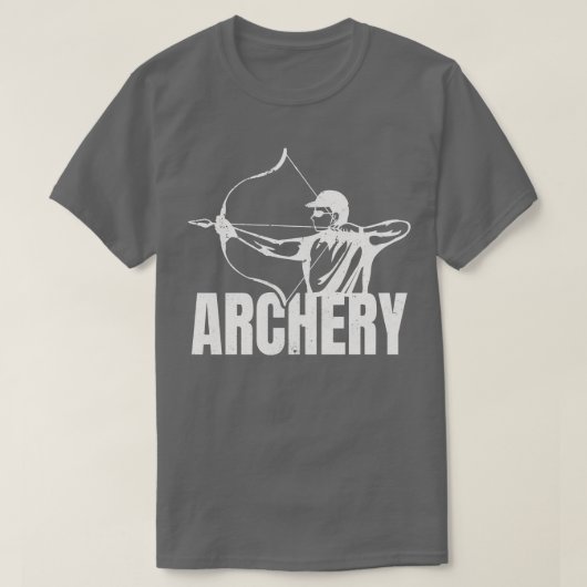 アーチェリー射手 Tシャツ (デザイン正面)