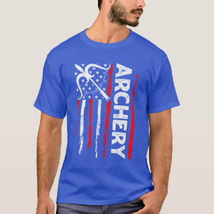 アーチェリー弓旗 Tシャツ