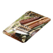 アーチェリー弓、矢と震え マグネット (左側)