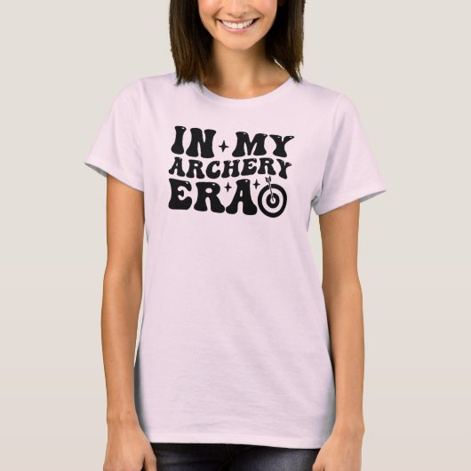 アーチェリー時代のTシャツで Tシャツ (正面)