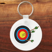 アーチェリー標的 キーホルダー (正面)