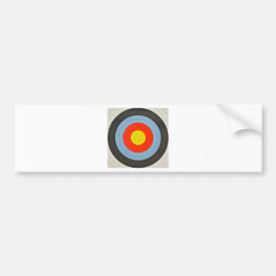 アーチェリー標的 バンパーステッカー
