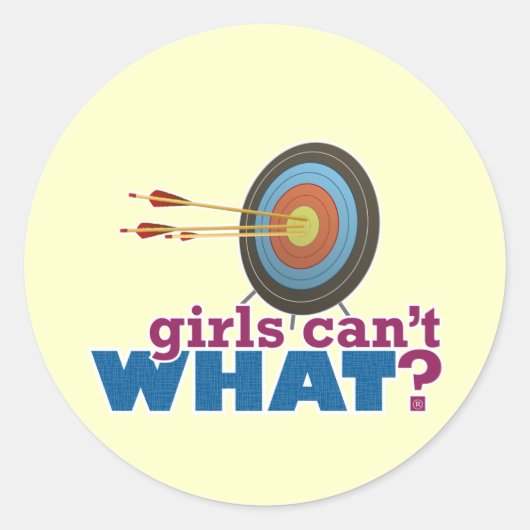 アーチェリー標的 ラウンドシール (正面)