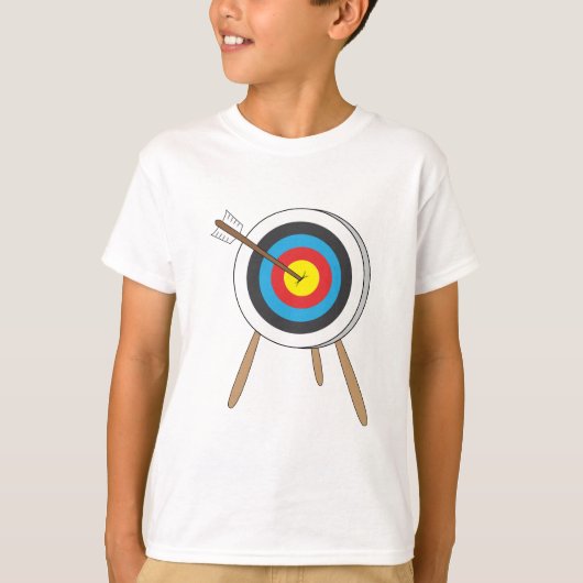 アーチェリー標的 Tシャツ (正面)