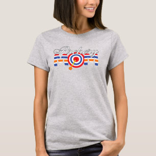 アーチェリー母の標的 Tシャツ