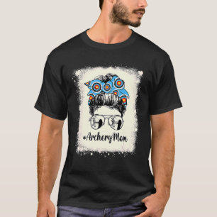 アーチェリー母メッシーバンヘアバンダナ女性motheru20 tシャツ