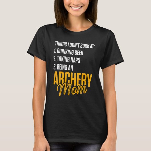 アーチェリー母23 Tシャツ (正面)