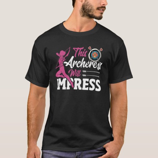 アーチェリー狩り射手 Tシャツ (正面)