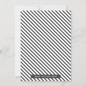 アーチェリー誕生日パーティー 招待状 (裏面)