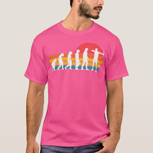 アーチェリー進化弓狩りアーチャー弓Adul Tシャツ (正面)