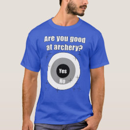 アーチェリー面白グッズ 射的の達人？ Tシャツ