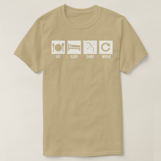 アーチェリー2 Tシャツ (デザイン正面)