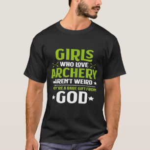アーチェリー・アーチャーを愛する女性たち Tシャツ