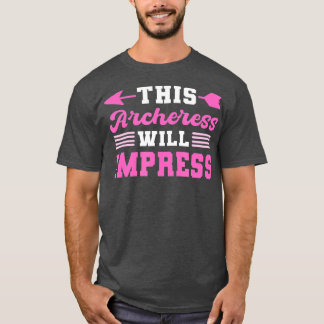 アーチェリー・アーチャーを感動させるアーチェリー Tシャツ