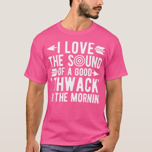 アーチェリー アーチャー おもしろ アーチェリー好き Tシャツ (正面)