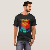 アーチェリー アーチャー 生きる 笑う 愛する 目標を掲げる 弓使い Tシャツ (正面フル)