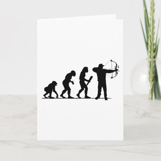 アーチェリー カード (正面)