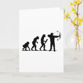 アーチェリー カード (黄色い花)